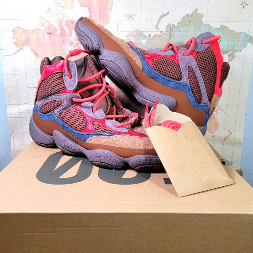 Brand New Adidas Yeezy 500 High Sumac Mens Size 120